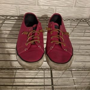Bright Pink Sperry’s Shoes Women’s Size 11